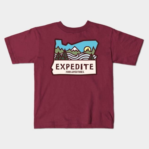 EXPEDITE Kids T-Shirt by Juan726